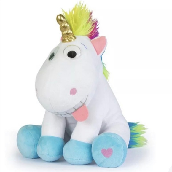 Club PETZ Puffy the Unicorn Interactive Plush Toy New ~~ He laughs and farts!! - Picture 2 of 2